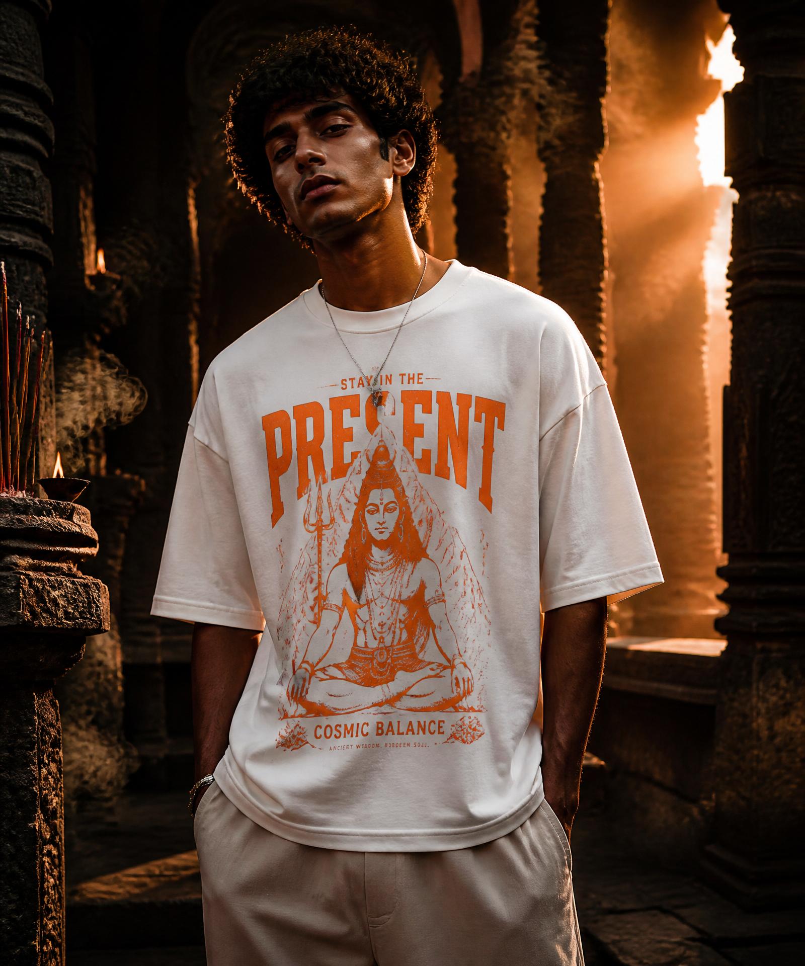 TrendTig — Divine Bootleg Vol. I campaign, shot in an Indian temple